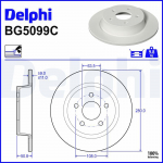 Piduriketas DELPHI BG5099C