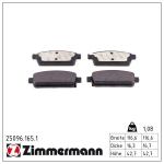 Piduriklotsi komplekt,ketaspidur ZIMMERMANN 25096.165.1