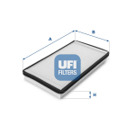 Filter,salongi&otilde;hk UFI 53.028.00