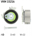 Pingutusrull,Hammasrihm SKF VKM 15216