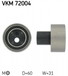 Pingutusrull,Hammasrihm SKF VKM 72004