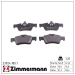 Piduriklotsi komplekt,ketaspidur ZIMMERMANN 23924.180.1