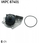 Veepump, mootori jahutus SKF VKPC 87401