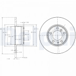Piduriketas DELPHI BG2430