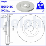 Piduriketas DELPHI BG5043C