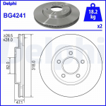 Piduriketas DELPHI BG4241