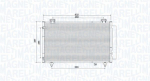Kondensaator,kliimaseade MAGNETI MARELLI 350203925000