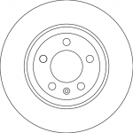 Piduriketas TRW DF4624