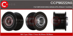 Rihmaratas,generaator CASCO CCP90222AS