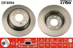 Piduriketas TRW DF4094