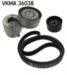 Soonrihmakomplekt SKF VKMA 36038