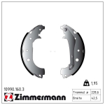 Piduriklotside komplekt ZIMMERMANN 10990.160.3