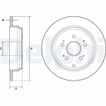 Piduriketas DELPHI BG4694C
