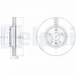 Piduriketas DELPHI BG4080C