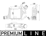 Kompressori&otilde;hu radiaator MAHLE CI 541 000P