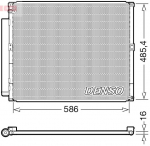 Kondensaator,kliimaseade DENSO DCN50113