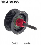 Seade-/juhtrull,soonrihm SKF VKM 38088