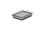 &Otilde;hufilter MAHLE LX 1036/2