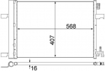 Kondensaator,kliimaseade MAHLE AC 636 000S