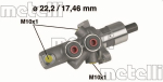 Peapiduri silinder METELLI 05-0175