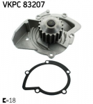 Veepump, mootori jahutus SKF VKPC 83207