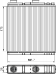 Soojusvaheti,salongik&uuml;te VALEO 811543