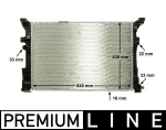 Radiaator,mootorijahutus MAHLE CR 2169 000P