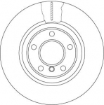 Piduriketas TRW DF6616S