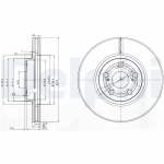 Piduriketas DELPHI BG3913