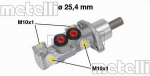 Peapiduri silinder METELLI 05-0604