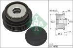 Generaatori vabak&auml;ik Schaeffler INA 535 0338 10