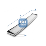 Filter,salongi&otilde;hk UFI 53.158.00