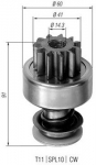 Hammastrummel,starter MAGNETI MARELLI 940113020104