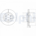 Piduriketas DELPHI BG4133
