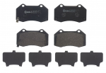 Piduriklotsi komplekt,ketaspidur BREMBO P 23 182