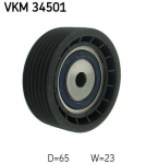 Seade-/juhtrull,soonrihm SKF VKM 34501