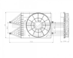 Kinnitus, ventilaator TYC 837-0033-1