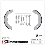 Piduriklotside komplekt,seisupidur ZIMMERMANN 10990.156.0