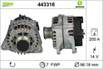 Generaator VALEO 443316