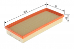 &Otilde;hufilter BOSCH F 026 400 140