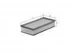 &Otilde;hufilter MAHLE LX 1296