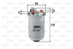 K&uuml;tusefilter VALEO 587507