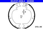 Piduriklotside komplekt,seisupidur ATE 03.0137-3058.2