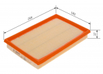 &Otilde;hufilter BOSCH F 026 400 415