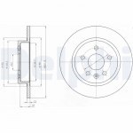 Piduriketas DELPHI BG4199C