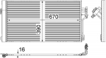Kondensaator,kliimaseade MAHLE AC 761 000S