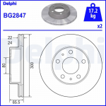 Piduriketas DELPHI BG2847