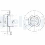 Piduriketas DELPHI BG2911