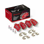 Piduriklotsi komplekt,ketaspidur BREMBO P50100NX