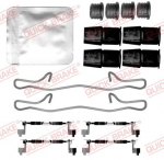 Lisakomplekt, ketaspiduriklotsid QUICK BRAKE 109-0155